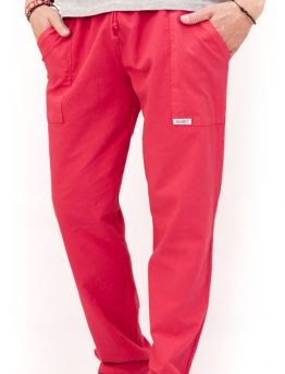 Pantalón Largo Algodón Fuxia
