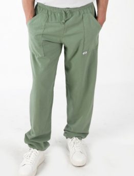 Pantalón Largo Algodón Verde