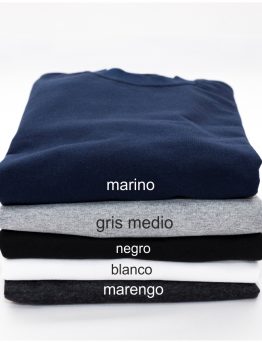 Sudadera de Felpa Azul Marino